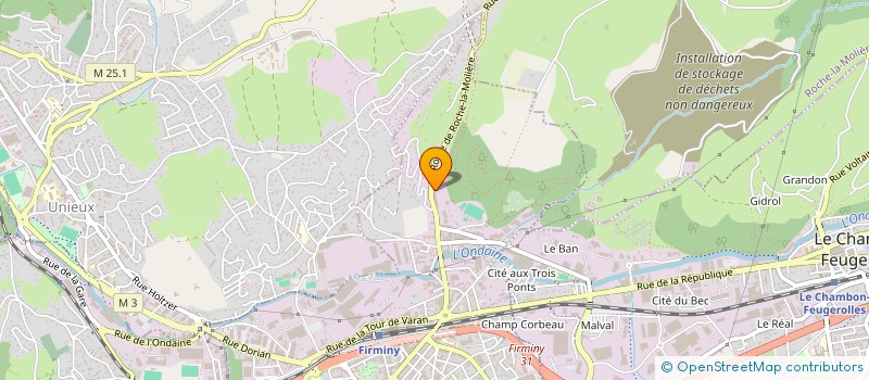 localisation de l'entreprise MADAME ROMKINJA HADZA  FIRMINY