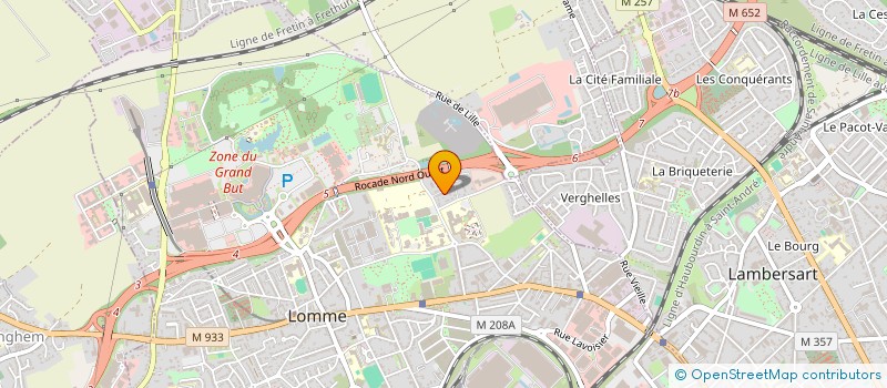 localisation de l'entreprise MADAME ROMY AMBERS à LILLE