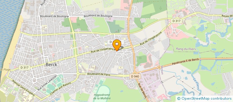 localisation de l'entreprise MADAME ROMY BAUMGARTHER  BERCK