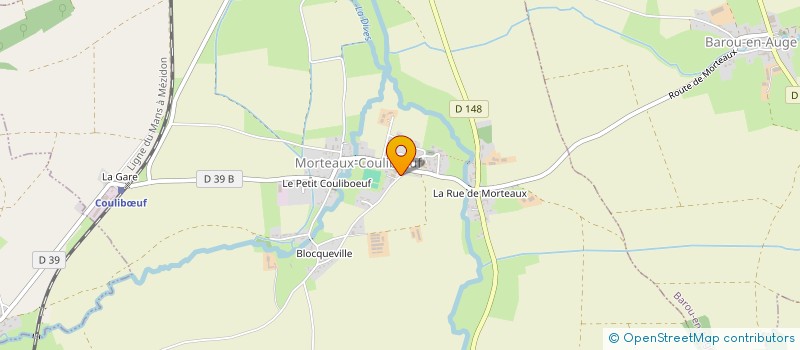 localisation de l'entreprise MADAME ROMY BENEDICTE MARIE LASNE  MORTEAUX-COULIBUF