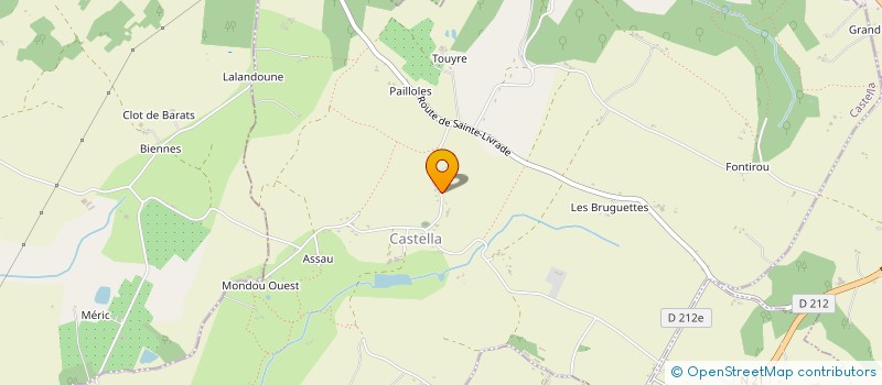 localisation de l'entreprise MADAME ROMY BRUNEL  SAINT-DENIS