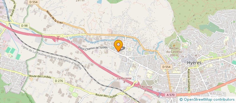 localisation de l'entreprise MADAME ROMY COLOMBAN  HYERES