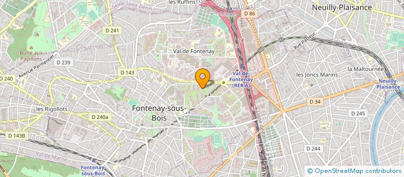 localisation de l'entreprise MADAME ROMY DANG THEOPHILE à FONTENAY-SOUS-BOIS