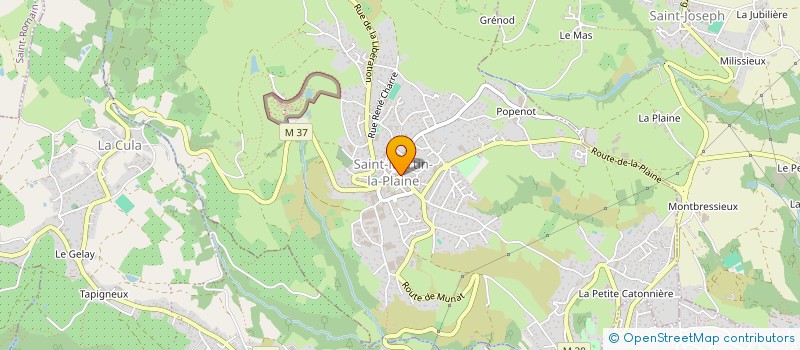 localisation de l'entreprise MADAME ROMY DI GERLANDO  SAINT-MARTIN-LA-PLAINE