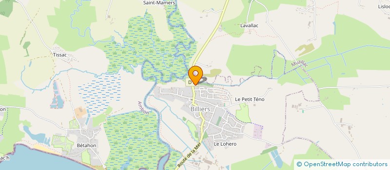 localisation de l'entreprise MADAME ROMY DIAZ PERERA  BILLIERS