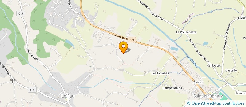 localisation de l'entreprise MADAME ROMY GUTIERREZ  MONTAUBAN