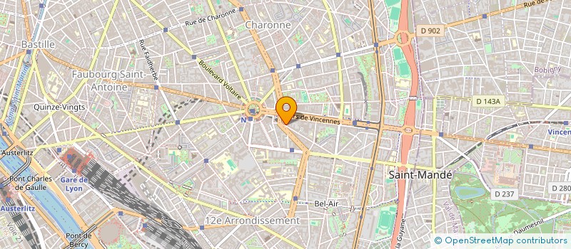 localisation de l'entreprise MADAME ROMY KORHERR  PARIS