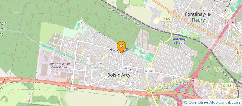 localisation de l'entreprise MADAME ROMY LAFERTIN  BOIS-D'ARCY