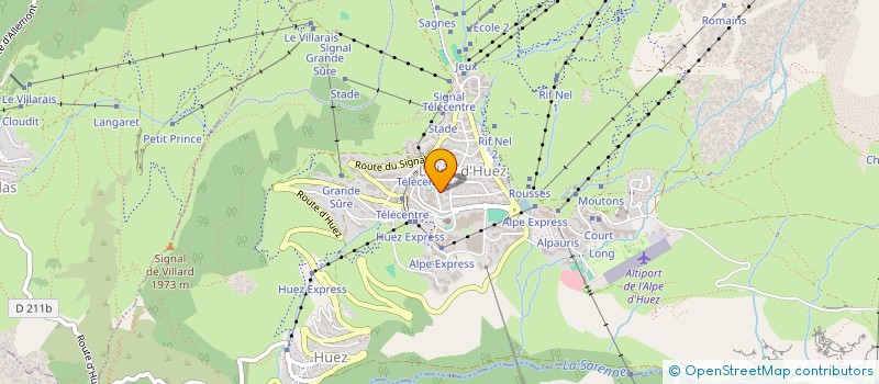 localisation de l'entreprise MADAME ROMY LE COVEC  HUEZ