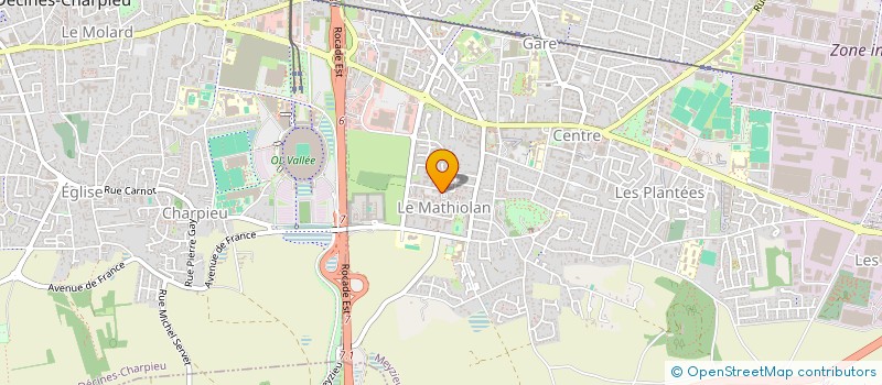 localisation de l'entreprise MADAME ROMY MALLET  MEYZIEU