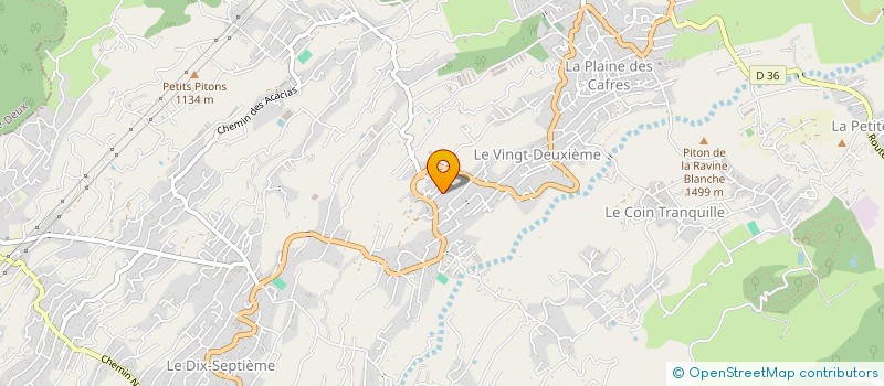 localisation de l'entreprise MADAME ROMY MEHAIGNERY  LE TAMPON