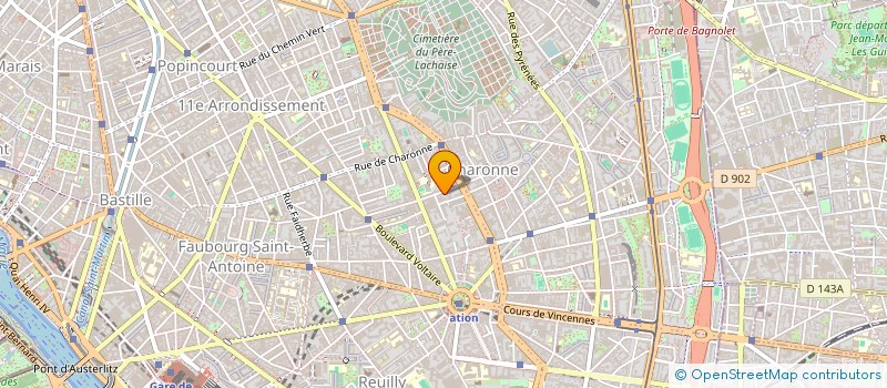 localisation de l'entreprise MADAME ROMY MULLER  PARIS