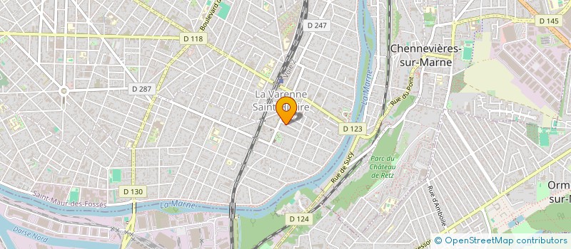 localisation de l'entreprise MADAME ROMY NAKACHE  SAINT-MAUR-DES-FOSSES