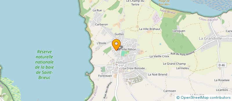 localisation de l'entreprise MADAME ROMY PERENNES  HILLION