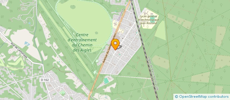 localisation de l'entreprise MADAME ROMY SAUVAGEOT  CHANTILLY