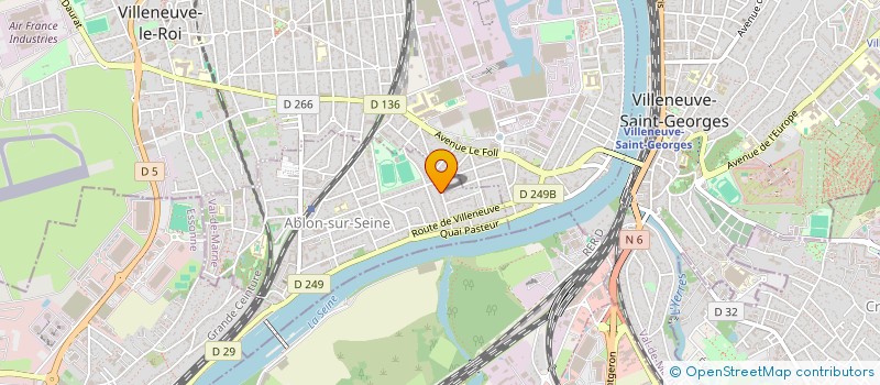 localisation de l'entreprise MADAME ROMY SCHNUR  ABLON-SUR-SEINE