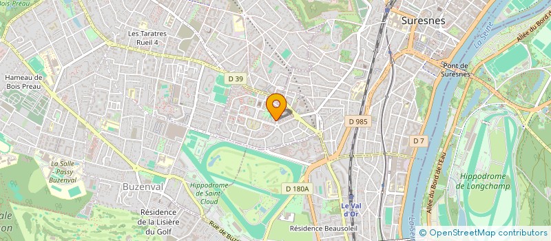 localisation de l'entreprise MADAME RONA VIGNY à SURESNES