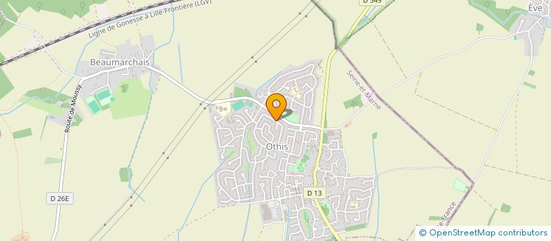 localisation de l'entreprise MADAME RONDROARINIVO RAHELINJANETY  OTHIS