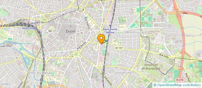 localisation de l'entreprise MADAME RONGRONG SHAO à DIJON