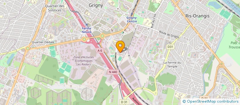 localisation de l'entreprise MADAME RONIZIA MENDES BORGES à BRETIGNY-SUR-ORGE