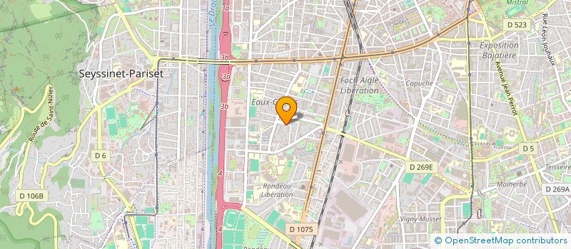 localisation de l'entreprise MADAME RONJA SEYTTER  GRENOBLE