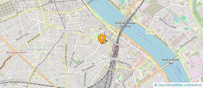 localisation de l'entreprise MADAME ROOBEEAMBAL VYAPOOREE  BORDEAUX