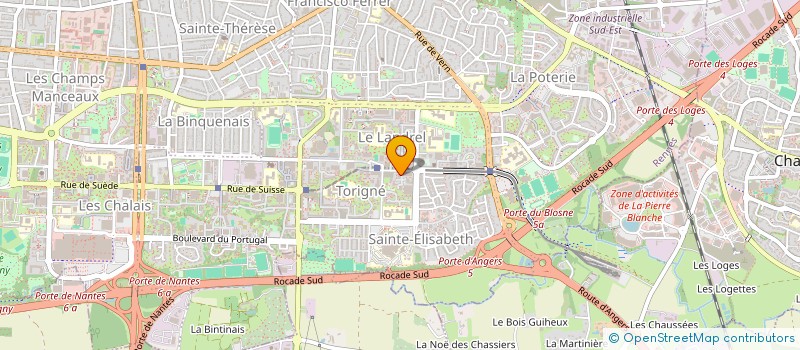 localisation de l'entreprise MADAME ROODA CABDI ROOBLE  RENNES