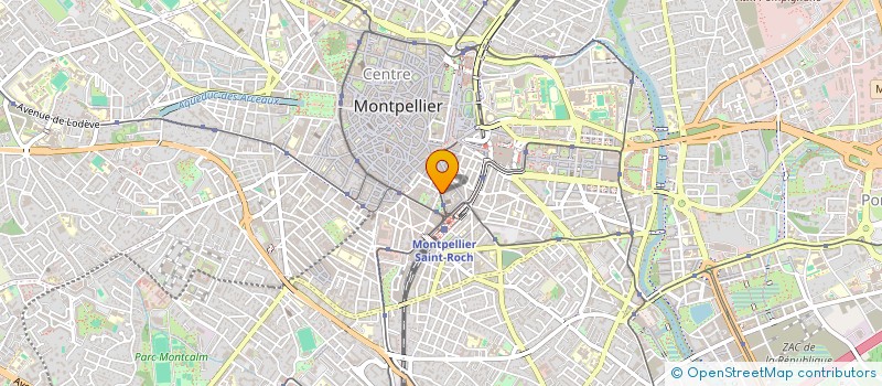 localisation de l'entreprise MADAME ROSA BOUDET à MONTPELLIER