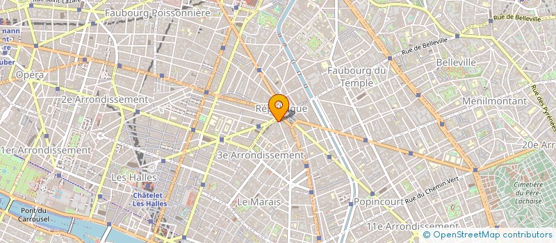 localisation de l'entreprise MADAME ROSA BRUECKL à PARIS
