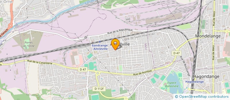 localisation de l'entreprise MADAME ROSA CADINU  AMNEVILLE