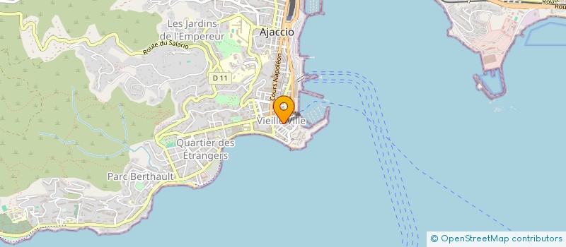 localisation de l'entreprise MADAME ROSA CARBONI à AJACCIO