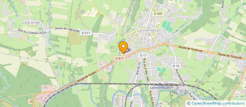 localisation de l'entreprise MADAME ROSA CAZAUBON  LANNEMEZAN