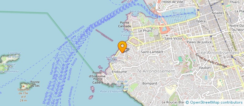 localisation de l'entreprise MADAME ROSA COCHET  MARSEILLE