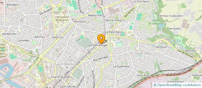 localisation de l'entreprise MADAME ROSA CORREIA à BREST