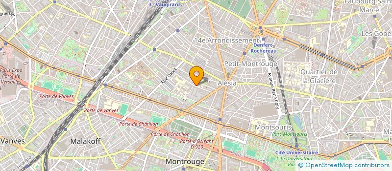 localisation de l'entreprise MADAME ROSA-CRISTINA MOREIRA DE SOUSA  PARIS