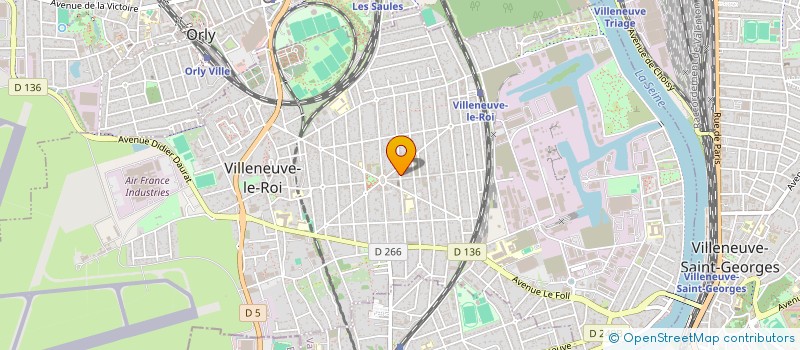 localisation de l'entreprise MADAME ROSA DA SILVA  VILLENEUVE-LE-ROI