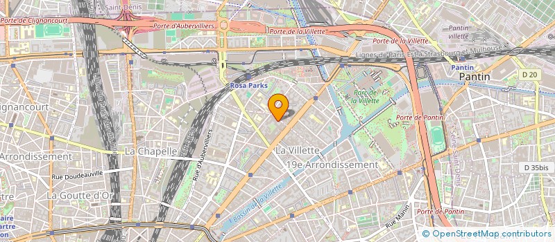 localisation de l'entreprise MADAME ROSA DASYLVA  PARIS