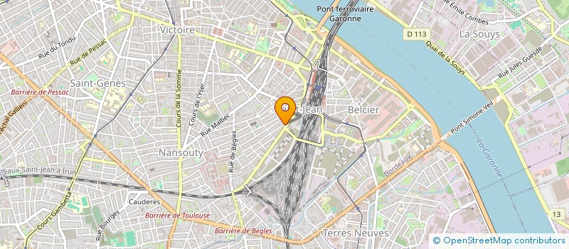 localisation de l'entreprise MADAME ROSA DE ASSUNCAO BARBOSA à BORDEAUX