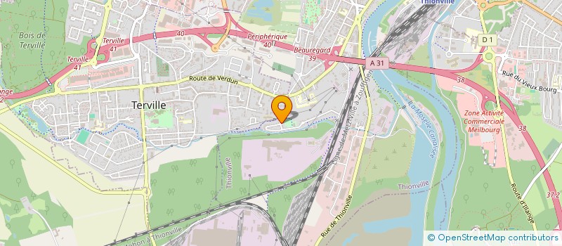 localisation de l'entreprise MADAME ROSA DE CRISTOFARO à THIONVILLE