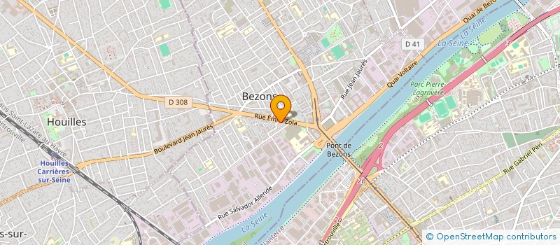 localisation de l'entreprise MADAME ROSA DE OLIVEIRA à BEZONS