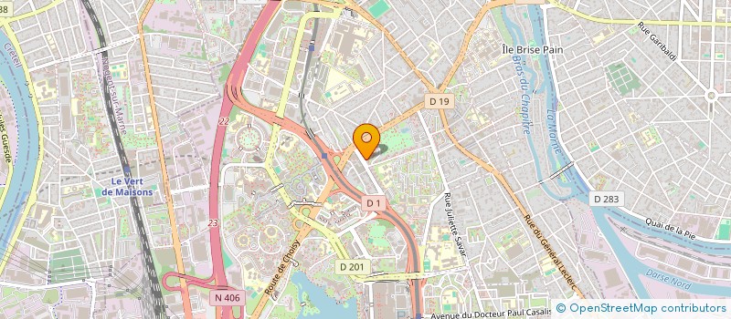 localisation de l'entreprise MADAME ROSA DE OLIVEIRA PINHO  CRETEIL