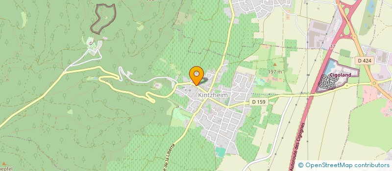 localisation de l'entreprise MADAME ROSA DOCHTER  KINTZHEIM