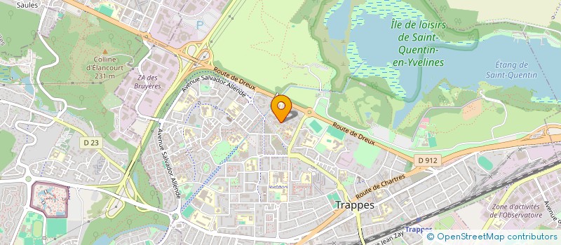 localisation de l'entreprise MADAME ROSA DOS SANTOS  TRAPPES