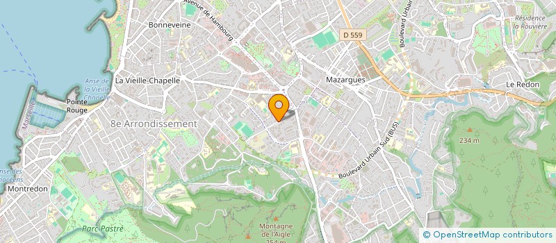 localisation de l'entreprise MADAME ROSA FERREIRA MARQUES à MARSEILLE
