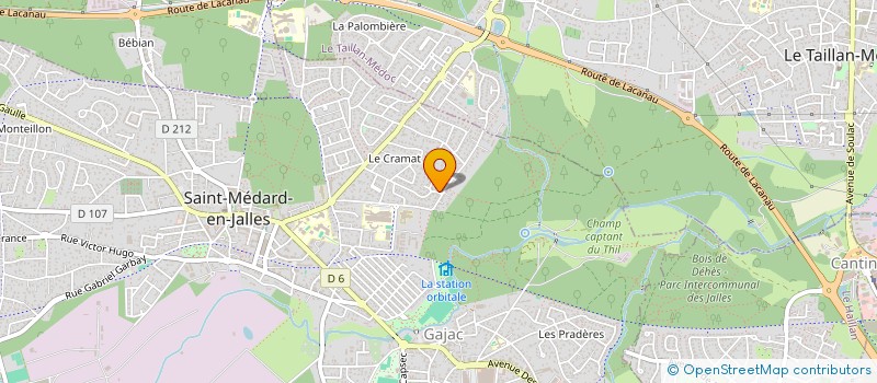 localisation de l'entreprise MADAME ROSA FOCHETTI à SAINT-MEDARD-EN-JALLES