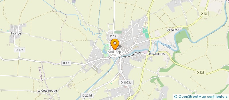 localisation de l'entreprise MADAME ROSA FRAGOSO à VICHY