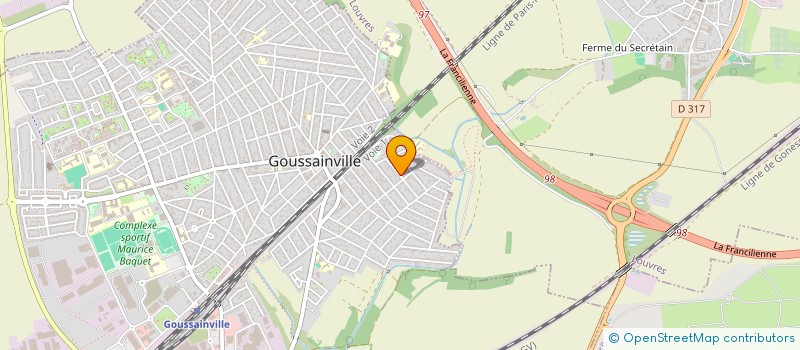 localisation de l'entreprise MADAME ROSA GIL à GOUSSAINVILLE