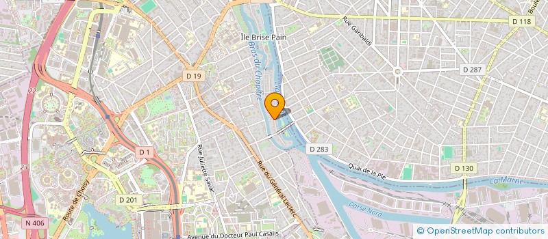 localisation de l'entreprise MADAME ROSA HELLAL  CRETEIL