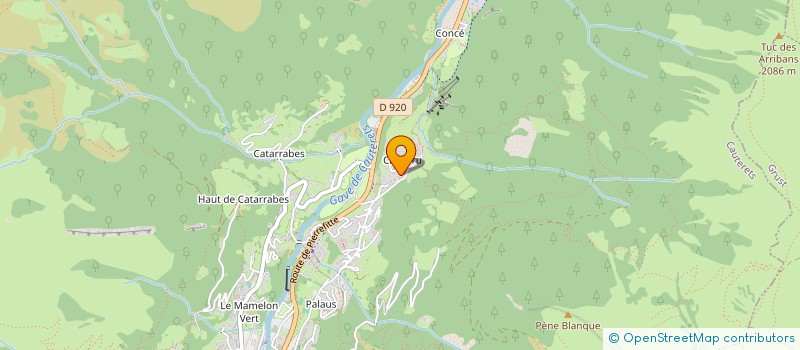 localisation de l'entreprise MADAME ROSA JOVE MALLOL CERESVELA  CAUTERETS