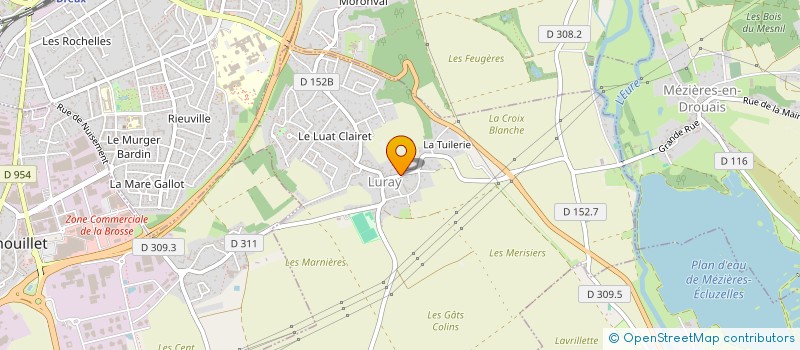 localisation de l'entreprise MADAME ROSA KECHOUANE à LURAY